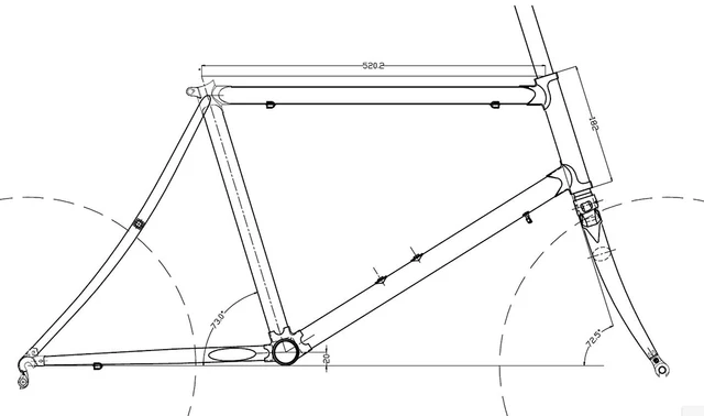Tsunami Angel Reynolds Minivelo Bike Frame Fork 22 Rim Caliper Brake 451 Cr mo Chrome Steel Mini Velo Frameset Lug Classic 44cm Bicycle Frame AliExpress
