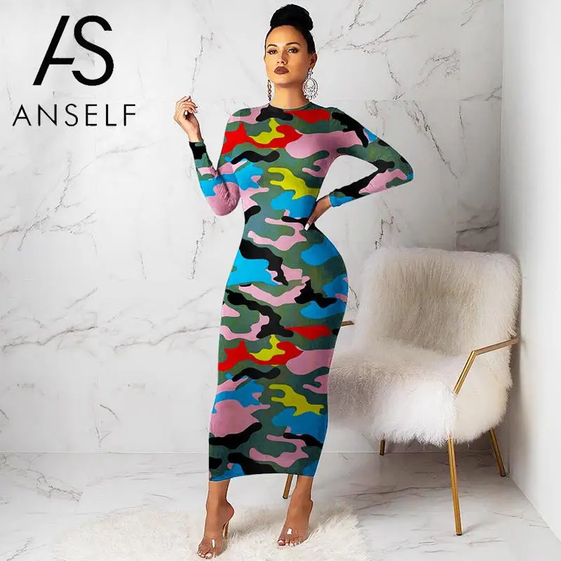 colorful bandage dress