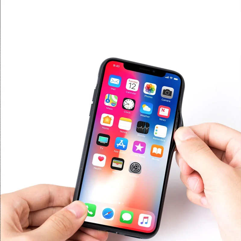 Холщовый чехол для телефона для iphone X XS MAX XR 6 7 7 plus 8 8plus 6s 5 5S se Магнитный 360 Защитный противоударный чехол задняя крышка