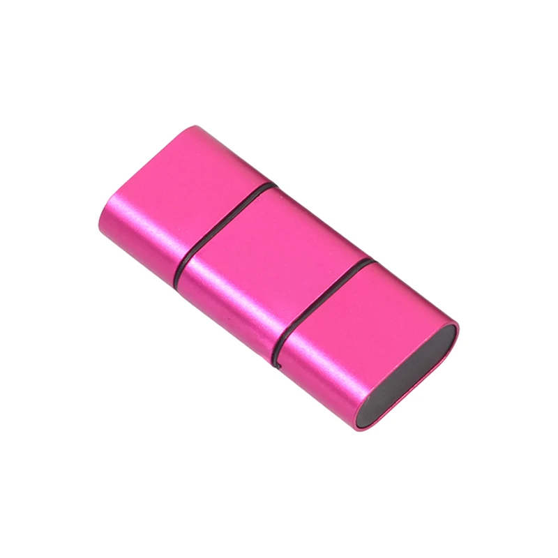 2 в 1 usb type C к Micro SD TF кард-ридер OTG адаптер для ПК ноутбука Android смартфон конвертер для huawei Xiaomi samsung - Цвет: Красный