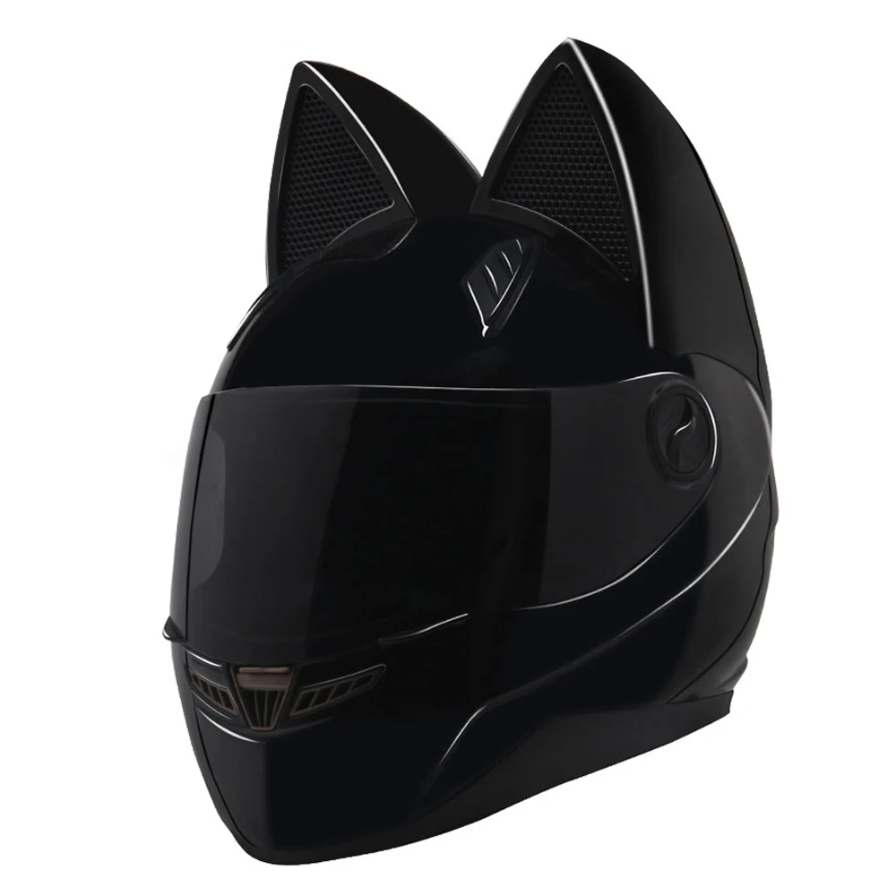 Мотоциклетный шлем NITRINOS черный женский для езды на мотоцикле|black motorcycle helmets|motorcycle