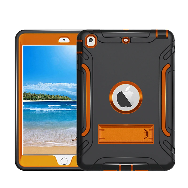 

Case For iPad Mini Case Skin Shell For iPad Mini 2 3 Back Cover For iPad Mini 1 2 3 Colorful Soft Jelly Silicone Rubber QTZ02