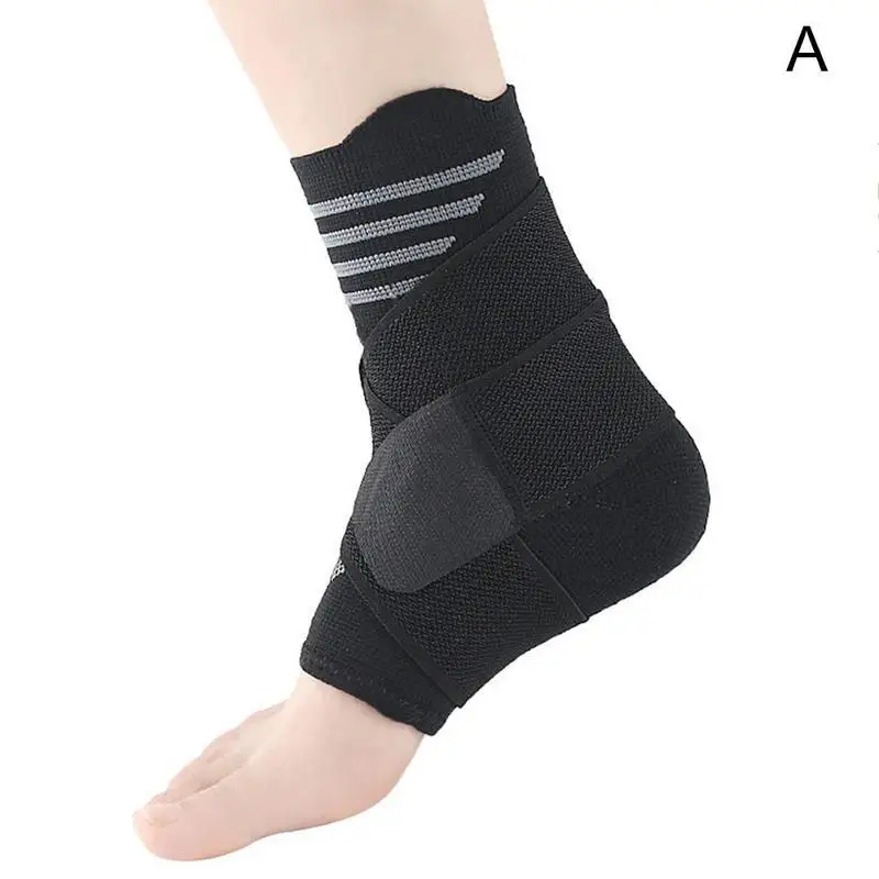 S-xl Sports Ankle Brace Compression Strap Sleeves Support 3d Weave Elastic Bandage Bone Care Foot Protective Gear Ligament Care - Цвет: A