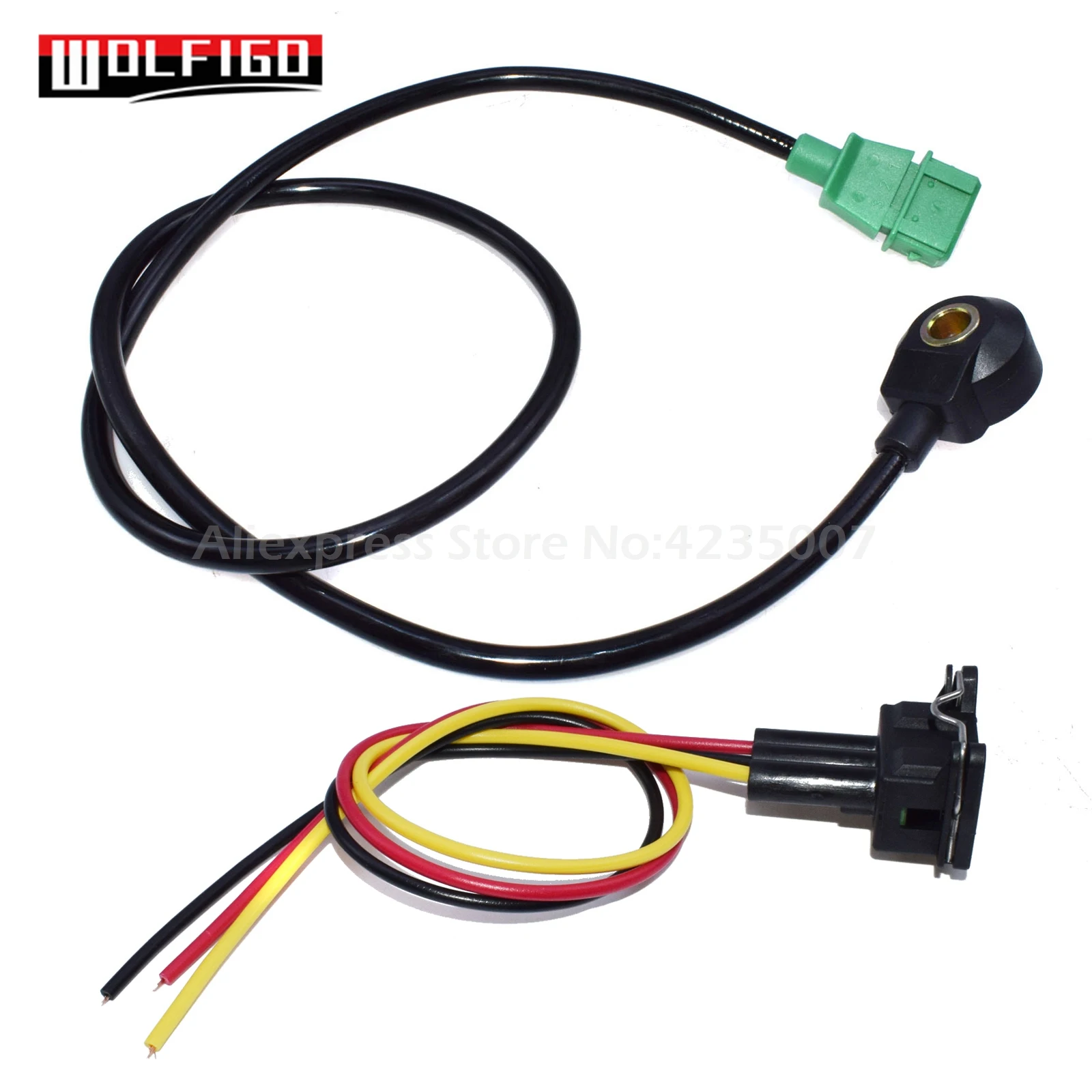 WOLFIGO Tock sensor w/ or w/o Pigtail для VW Corrado Golf 2 3 4 Passat Polo Scirocco Vento 0261231038 054905377A 054905377H|Датчик