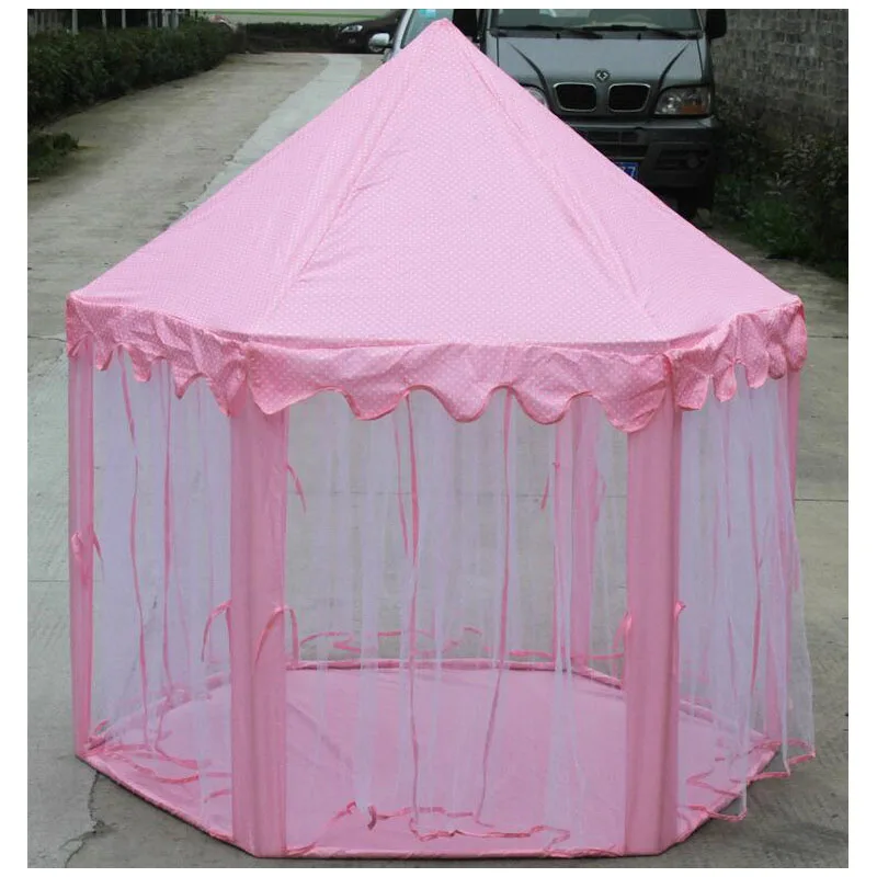 Play House Game Tent Toys Ball Pit Pool Portable Foldable Princess Folding Tent Castle Gifts Tents Toy For Kids Children Girl
