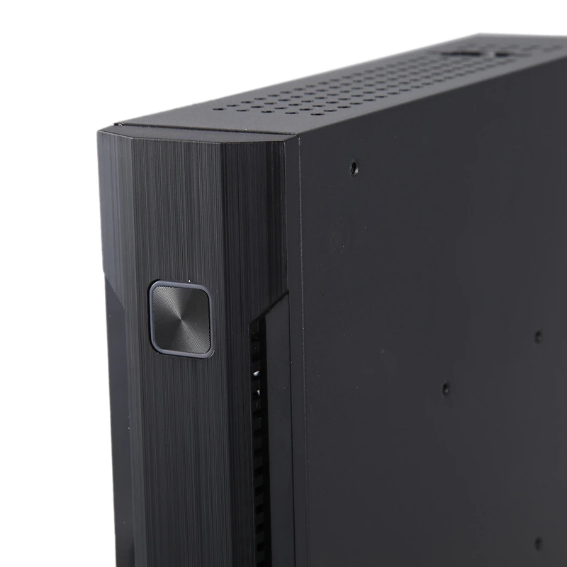 Мини ITX тонкий маленький чехол для компьютера с форм фактором HTPC 2 x USB2.0 12V 8A