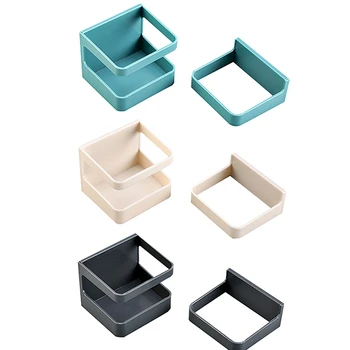 

4 Sets Indoor Umbrella Holder Kitchen Garden Tool Wall Mounted Umbrella Drain Stand Plastic Wrap Storage Shelf