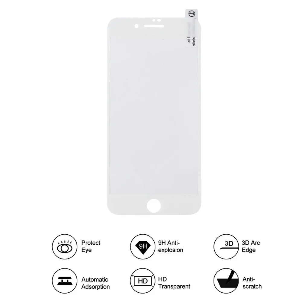 

3D Full Cover Premium 9H Tempered Glass Screen Protector Ultra-thin Film Designed for iPhone 7/8