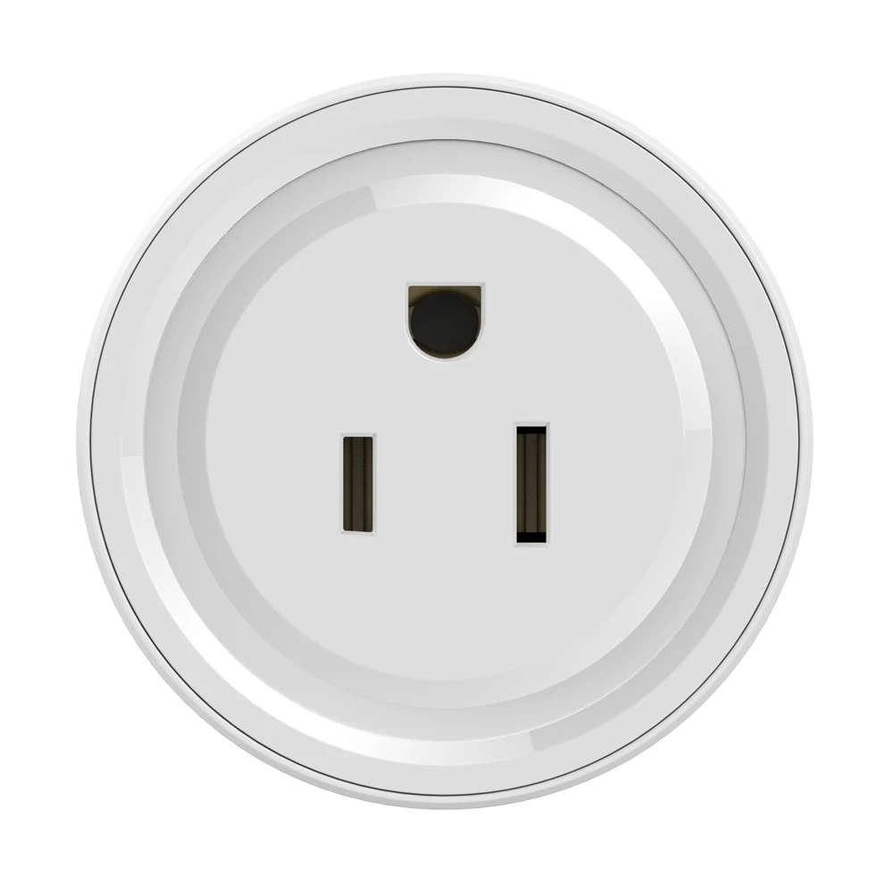 

Wifi Mobile Phone Switch Timing Plug Voice Control Us Standard Smart Socket