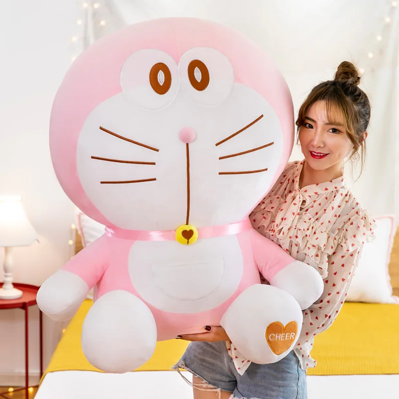 50 60 см Doraemon розовая милая плюшевая игрушка Cutecat Кукла Мягкие животные Подушка