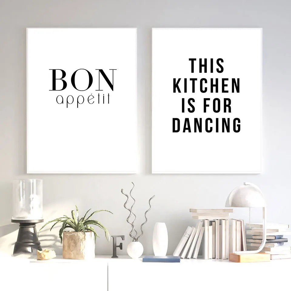 Kitchen-Quote-bon-appetit-Wall-Decor-this-kitchen-is-for-Dancing-Canvas-Prints-Wall-Art-Picture (1)