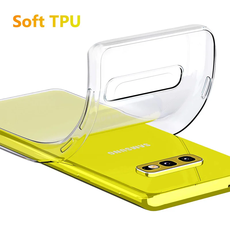 Soft Silicone TPU Full Protective for Samsung Galaxy S10E S10 Lite E S10Lite Case Cover GalaxyS10E GalaxyS10Lite Clear Funda | Мобильные