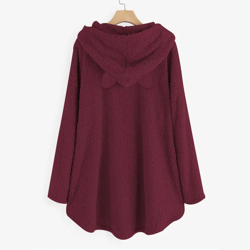 Зимняя куртка с капюшоном для женщин размера плюс бюст 130 см 3XL 4XL 5XL 6XL 7XL Толстовка для женщин 10 видов цветов