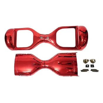 

6.5 Inch Electric Scooter Outer Shell Set Electroplate DIY ABS Anti Scratch LED Shades Spare Parts Replacement Hover Board