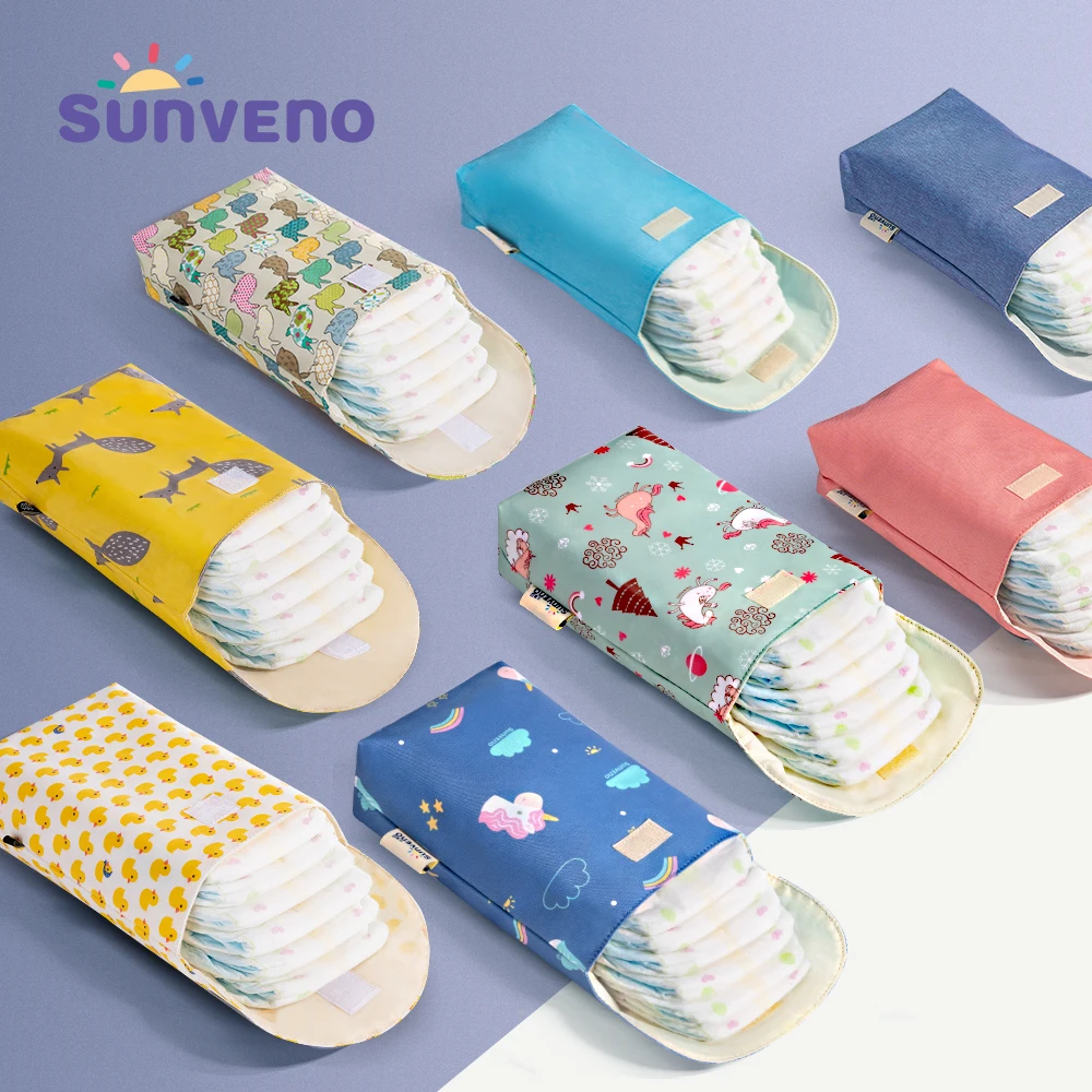 Sunveno для детских подгузников сумка Органайзер повторного использования