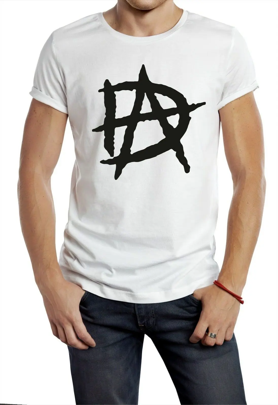 Dean Ambrose футболка с логотипом Wrestling Tee Wwf Ww Classic Logo White |