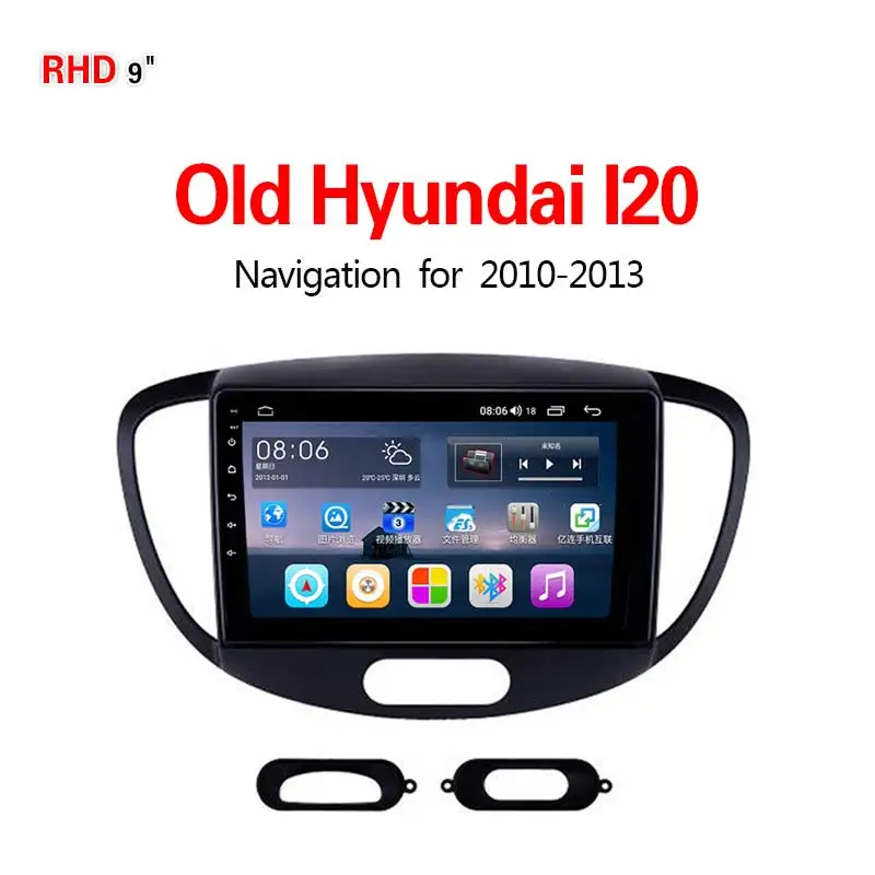 4G8core4G64G Lionet gps-навигатор для автомобиля hyundai I20 2010-2013 9 дюймов RH2023X - Размер экрана, дюймов: 4G8core4G64G