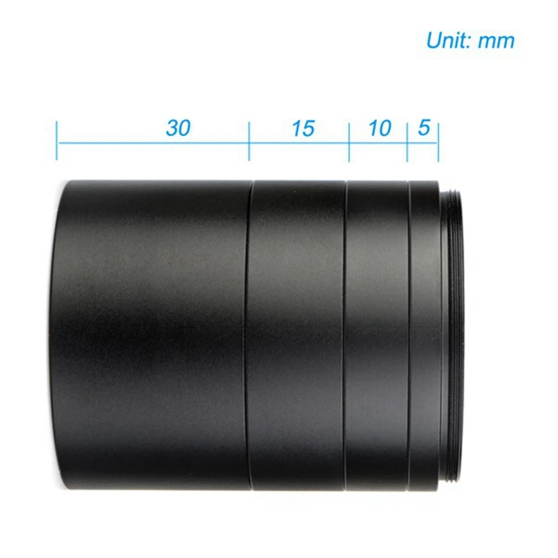Комплект фокусного удлинителя M48 5/10/15/30 мм M48X0.75 для астрономического