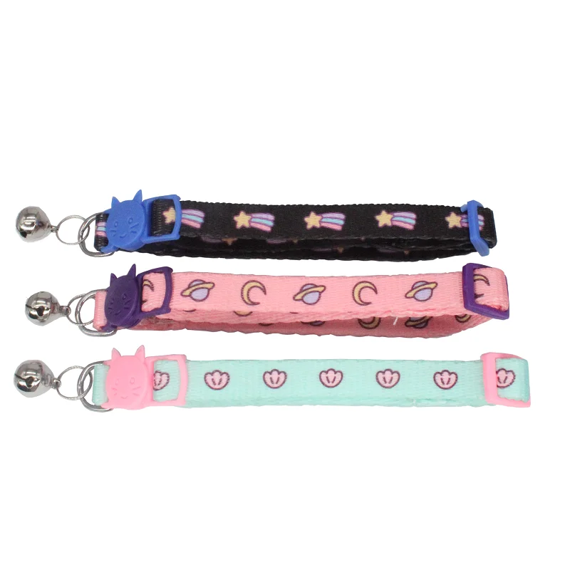 Cat Collar Custom Personalized ID Free Engraving Dog Collar Safety Breakaway Adjustable for Puppy Kittens Necklace 4