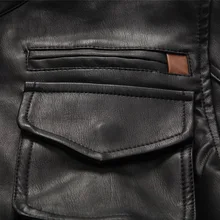 Высококачественная Европейская и американская элегантная мужская одежда, кожаное пальто Кэрри, простое локомотивное кожаное пальто с капюшоном, очень большой размер X