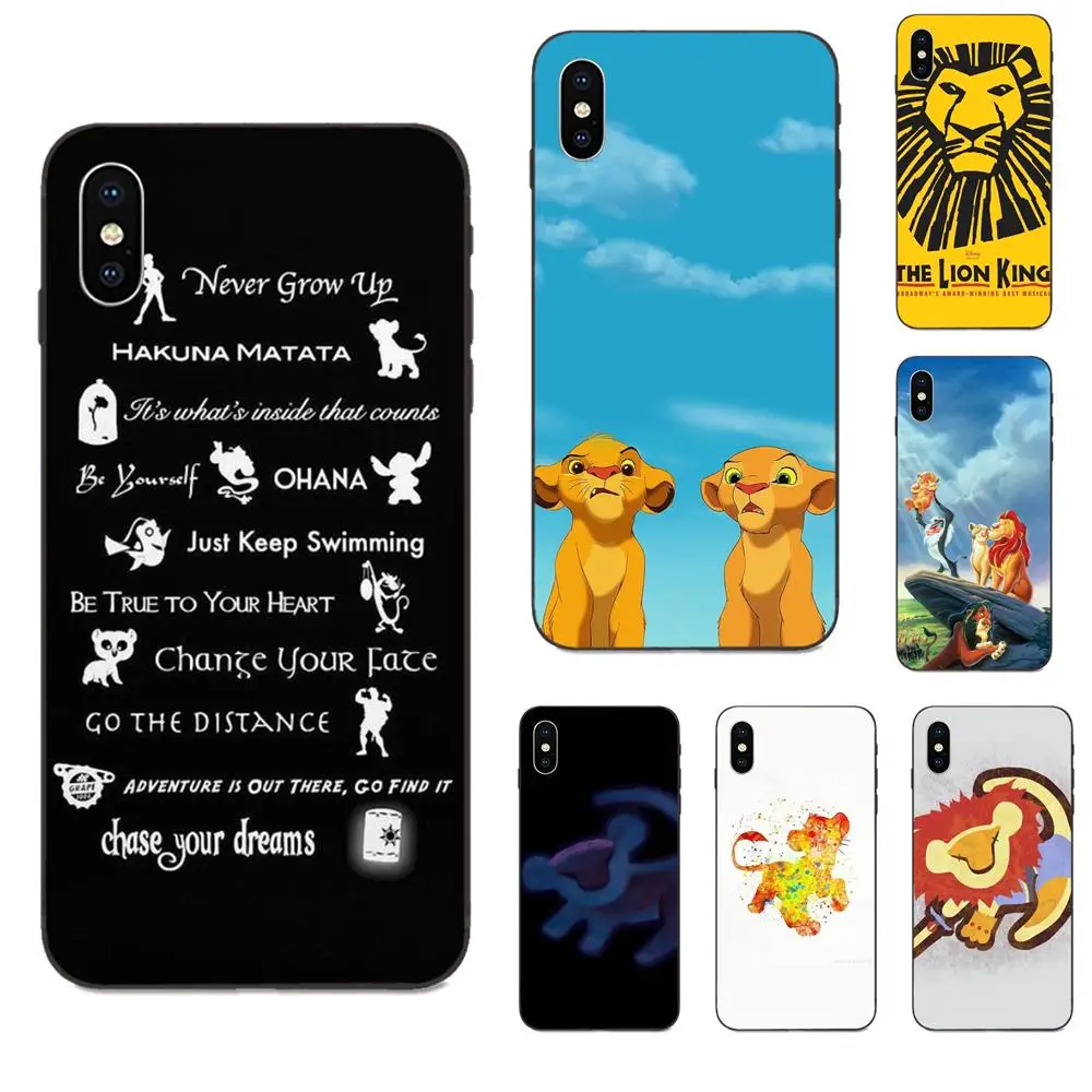 Мягкий ТПУ модный синий «Король Лев», рисунок для Xiaomi Redmi Note 3 3S 4 4A 4X5 5A 6 6A 7 7A K20 Plus Pro S2 Y2 Y3