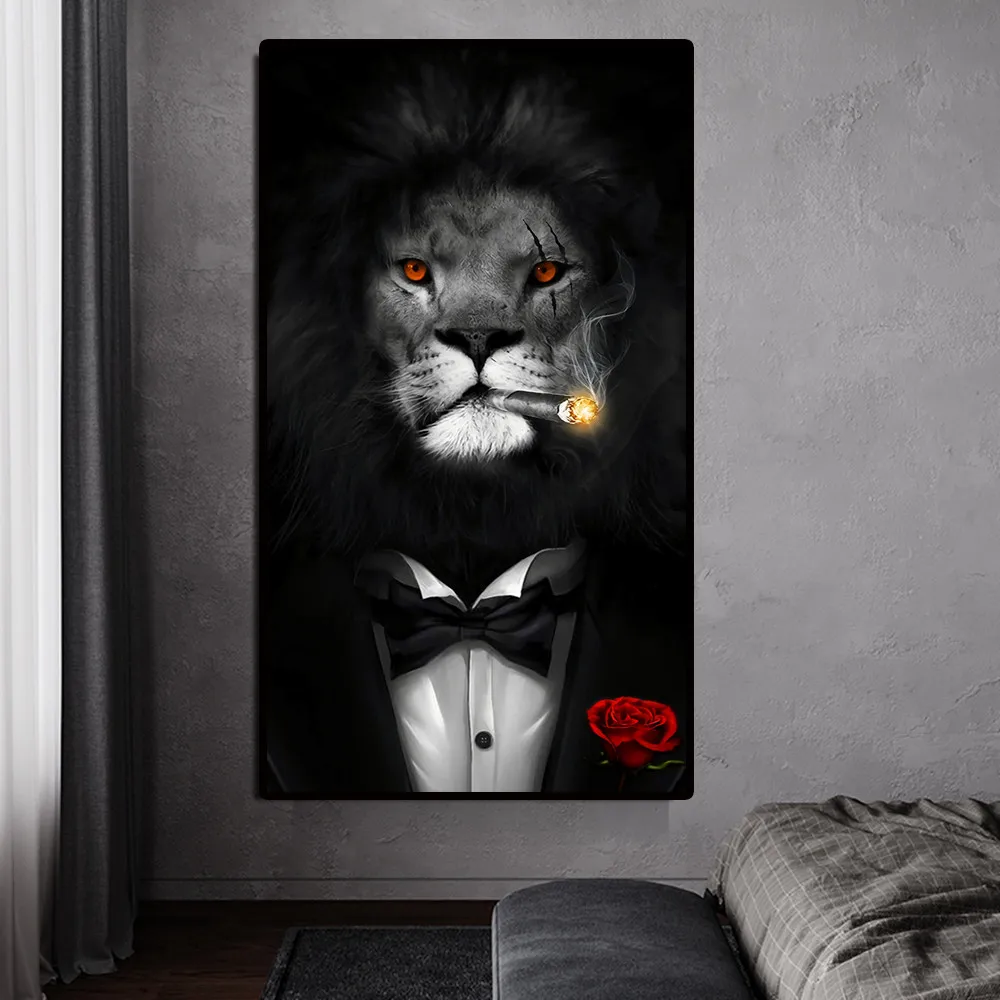 canvas painting black and white