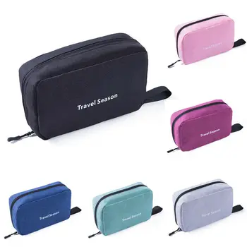 

Women Men Wash Bag Zipper Travel Toiletries Makeup Organizer Toilet Hanging UK