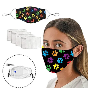 

skin care face mask Print Breathable Sunscreen Reusable Washable Protective Face Mask mascarilla mascara facial masque