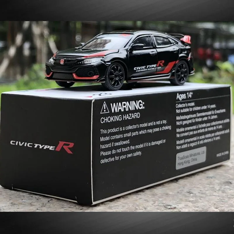 Коллекция 1/64 года литые Литые металлические автомобили HONDA Civic Type R FK8|Наземный