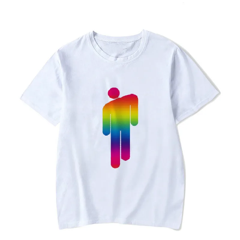 

Newest Hip Hop Billie Eilish T Shirt men/women Casual T-shirt O-Neck Short Sleeve Fashion 90s aesthetic Tshirt Harujuku style