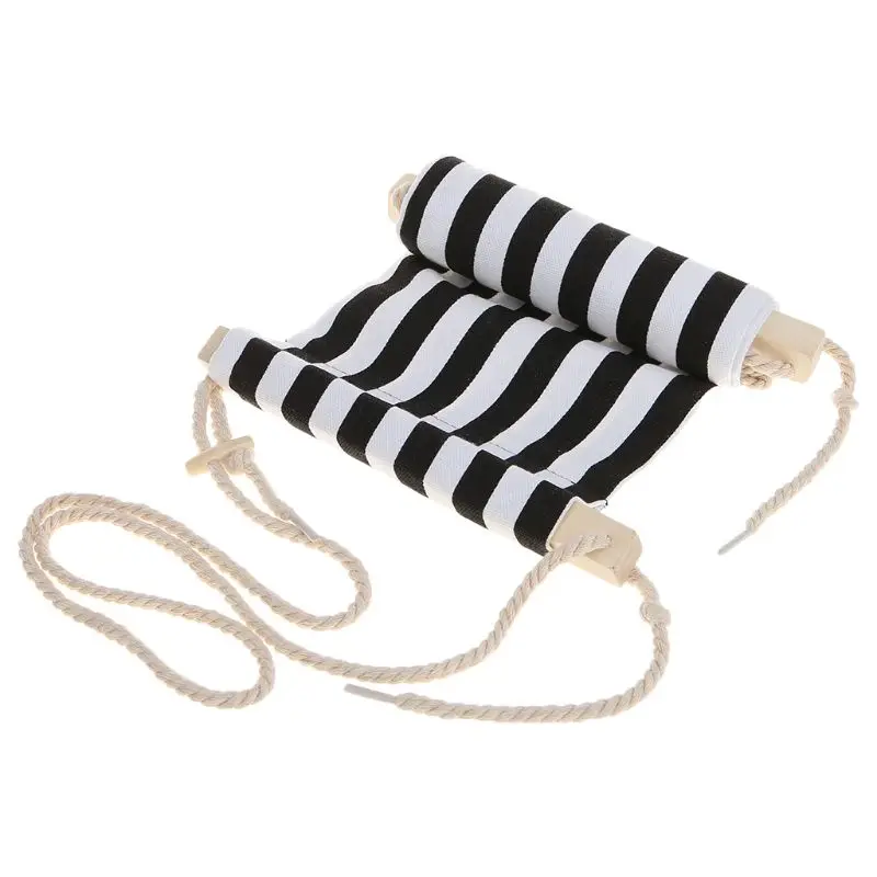 Canvas Feet Hammock Portable Foot Rest Indoor Outdoor Household Office Travel Mini Relax Stand