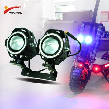 

12-60V Eagle eye grande HA CONDOTTO LA Luce Anteriore per Scooter calcio Elettrica e motorino della bicicletta della bici della