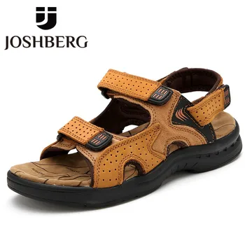 

JOSHBERG Fashion Brand Street Style Light Men Shoes Summer Men Sandal Minimalist Design Designer Sandals Sandalias Hombre