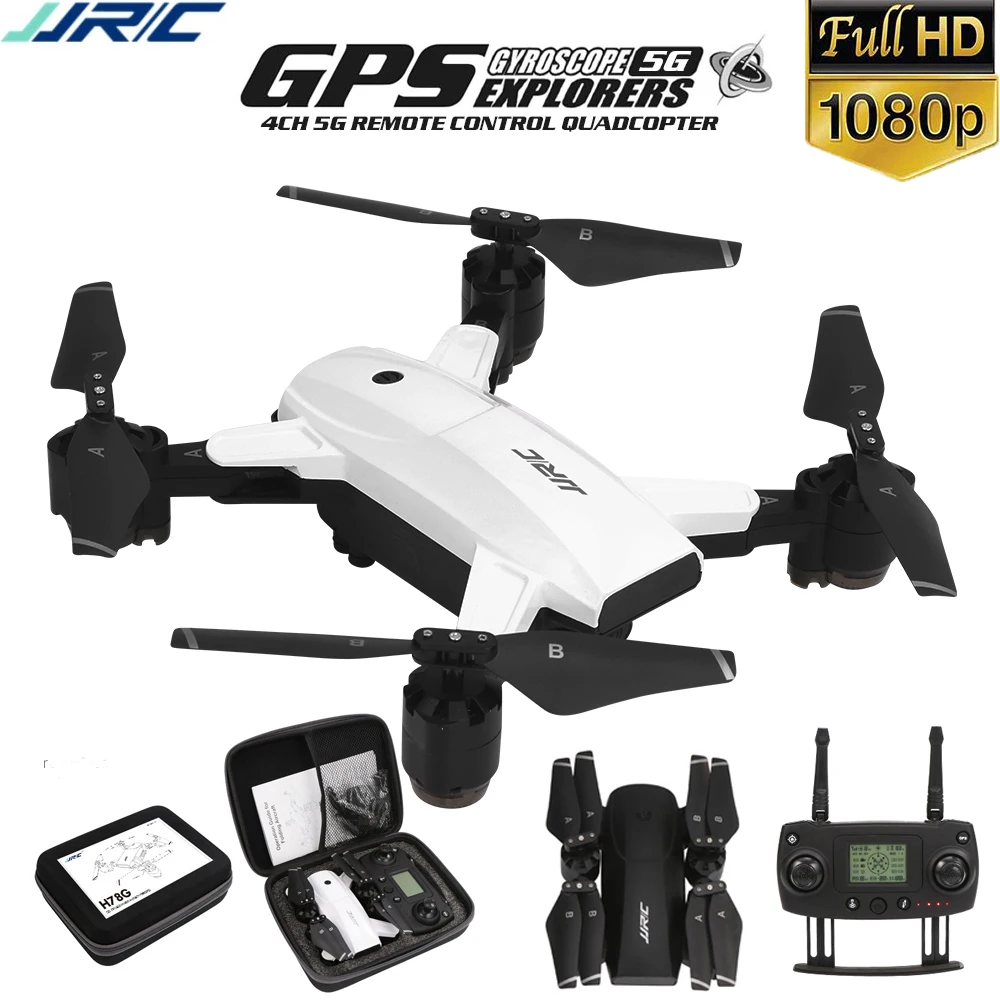 Gps Радиоуправляемый Дрон 5G wifi FPV Квадрокоптер с широким углом 2K камера Вертолет