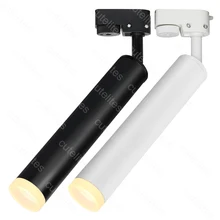 Светодиодные трековые светильники Отрегулируйте угол фасоли Tack лампа светодиодный трек прожектор освещение Прожектор промышленная лампа 85-265 в 12 Вт 9 Вт 7 Вт