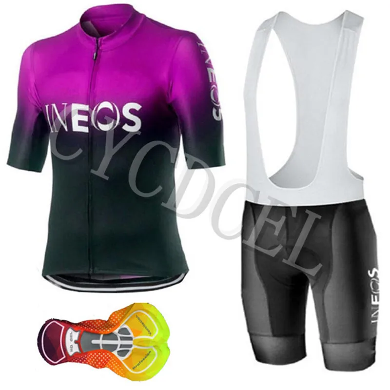 Велосипедная майка, INEOS, Майо, Ropa Ciclismo, Hombre, командная одежда для велосипеда, Быстросохнущий комплект с коротким рукавом, MTB, велосипедная одежда, 16D гель