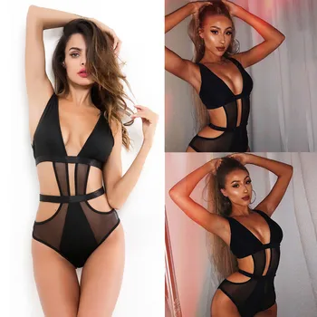 

Women Lingerie Babydoll Women Plus Size Sexy Lingerie Conjoined Underwear Nightwear Sleepwear Bodysuit Temptation Jumpsuits 20