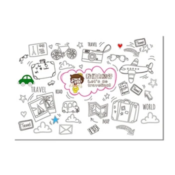 

Children's Placemats Can Be Washed Multifunctional Graffiti Drawing Mats Environmentally Friendly Anti-Skid Eating Mats