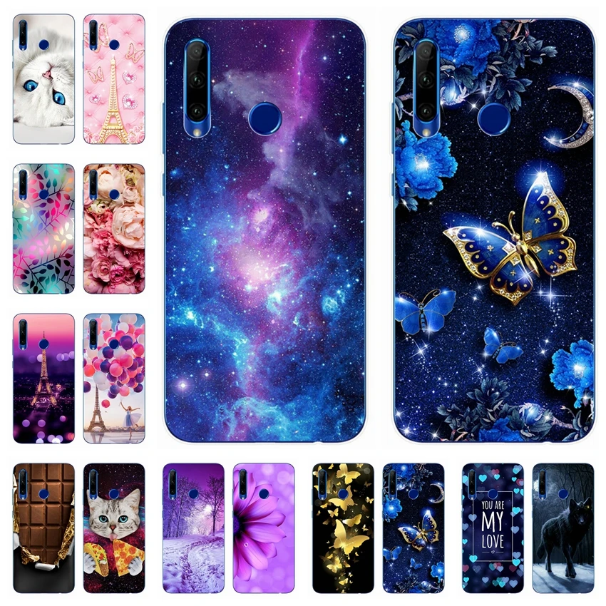 Soft Silicone Case for Huawei honor 10 20 lite P 30 Lite Cover Fundas Coque For PSmart 2019 Phone Back Bumper Capa |