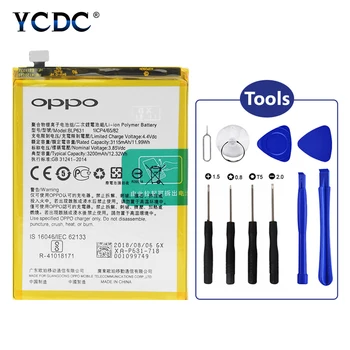 

PCB Protected BLP631 3200mAh Mobile Phone Battery + Opening Tools + Flex Cable For OPPO A77 A77M A77T A73 A73S A73M A73T