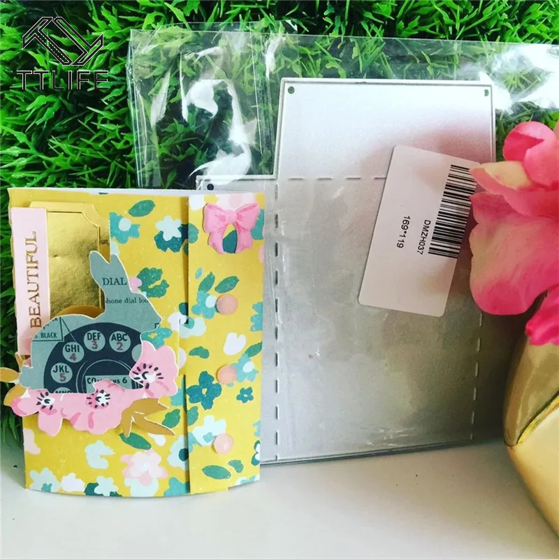 TTLIFE Dies Новые DIY металлические режущие штампы для скрапбукинга альбом Alinacrafts высечки тиснение трафарет Декор Kscraft