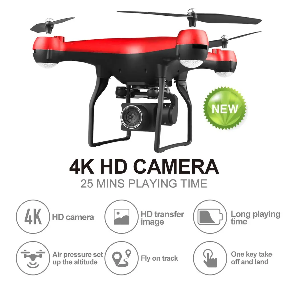 Радиоуправляемый Дрон 4 K/1080 P RC Quadcopte с HD Wifi RPV камерой видео очень стабильный Радиоуправляемый вертолет Дрон модель игрушки подарки для детей