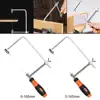 DIY Coping Saw Adjustable Woodworking Nonslip Handle Lightweight Portable Multifunctional Hand Saw Frame for Cutting Woodworking 6