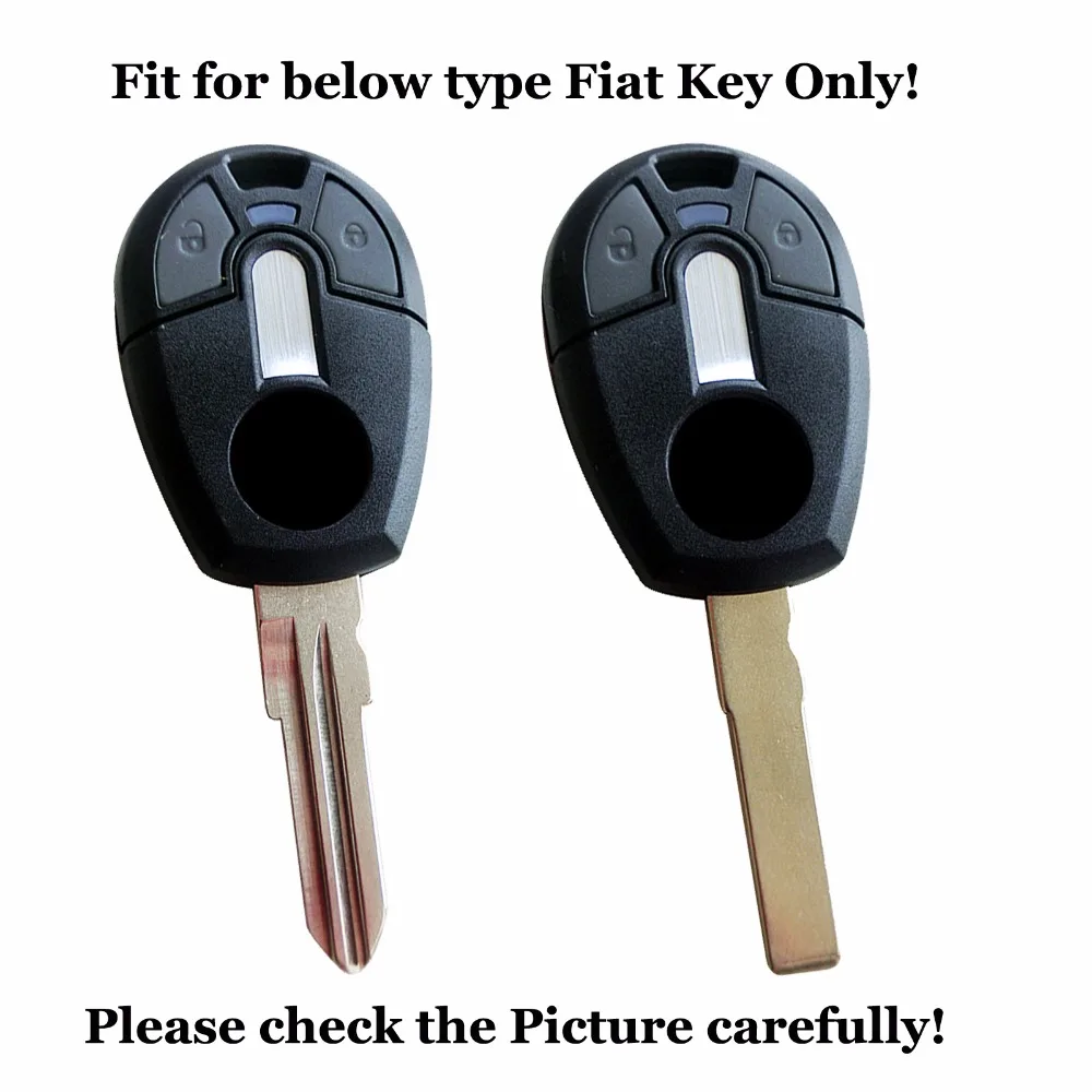 30pcs/lot For Fiat Positron EX300 Brazil Silicone 2 Button Key Case Car Remote Fob Cover