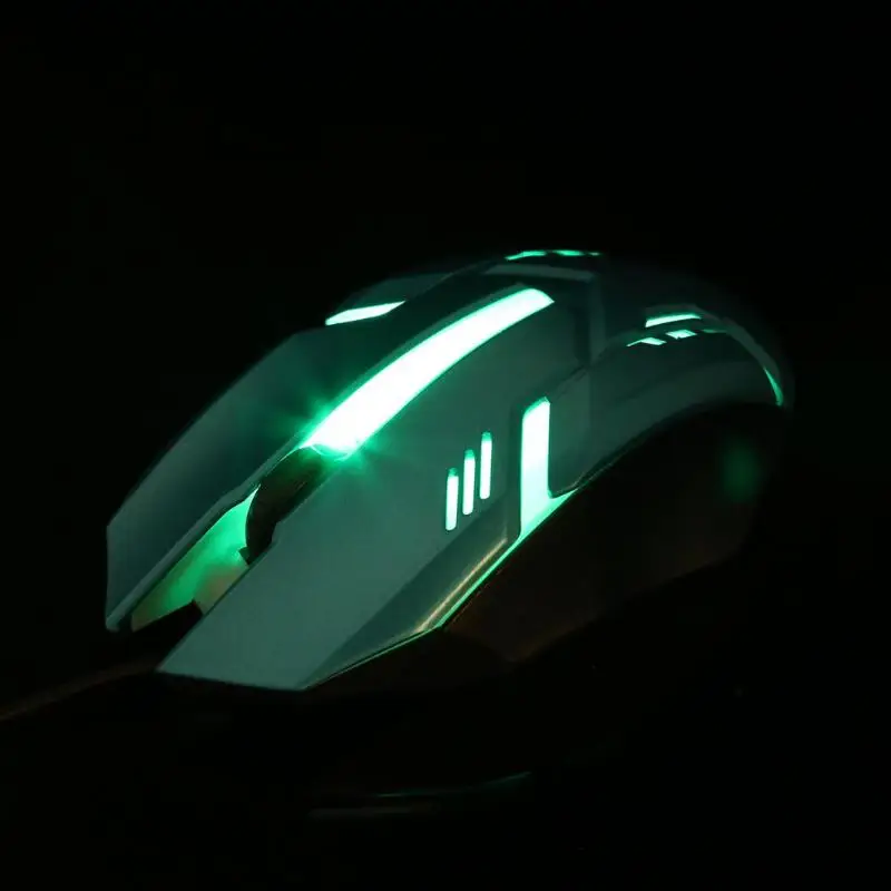 X7 USB Проводная мышь 1200 dpi 3 кнопки светодиодный оптическая игровая мышь Мыши для ноутбука