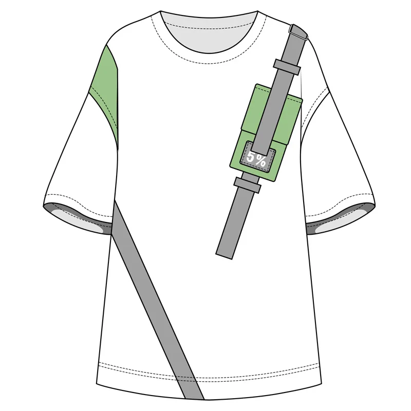 T-shirt Лидер продаж японское аниме My Hero Academy мидория изуку косплей футболка с короткими рукавами летние шорты костюм для мужчин и женщин - Цвет: T-shirt