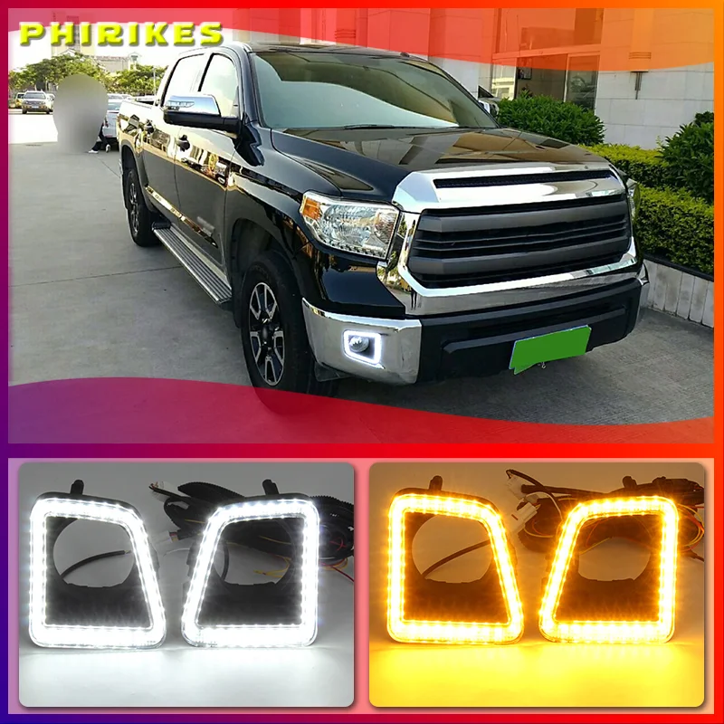 

2 шт., противотуманные фары для Toyota Tundra 2014-2021
