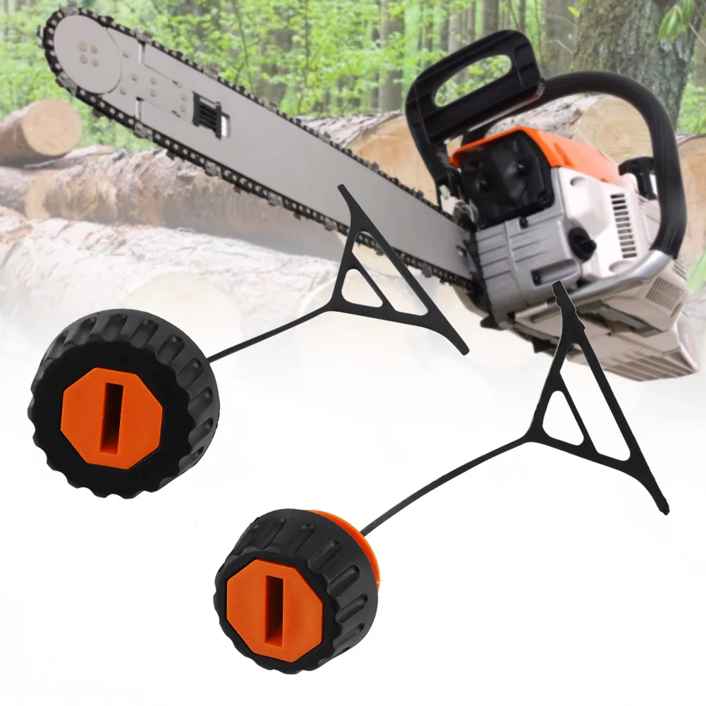 ANENG 2 шт./компл. металла газа топливного бака Кепки& Масло Кепки подходит для STIHL 020 021 023 024 025 026 028 034 036 038 048 цепная пила
