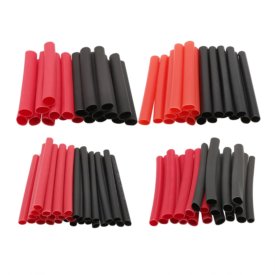 70 Tubes Thermorétractables Sans Halogène – 5 Tailles, Ratio 2:1, Antidéflagrant | Pour Isolation électrique, Bricolage, électronique - 6