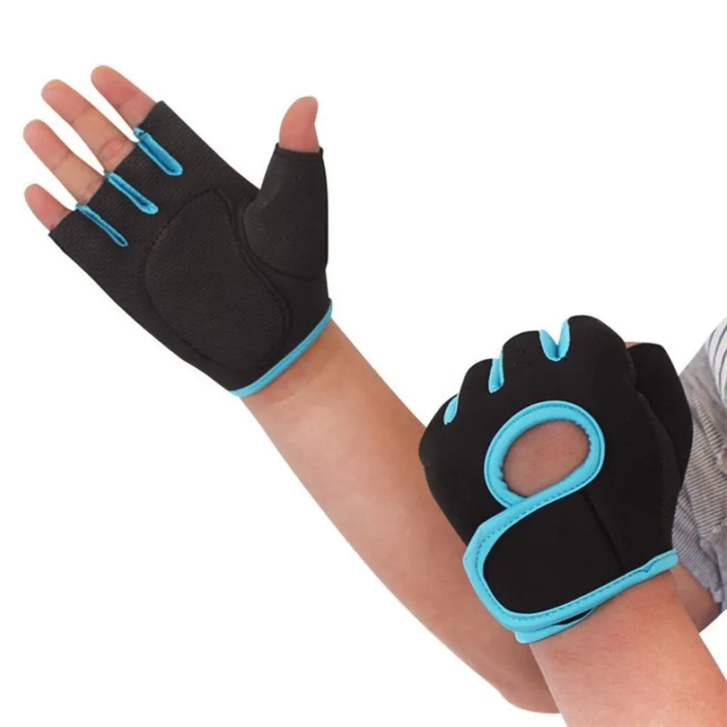 YSDNCHI Fingerless Gloves Men Anti Slip Mitten Sports Half Finger Man Unisex Women Gloves High Quality Gym Breathable Gloves